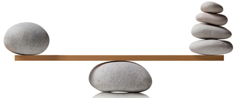 πέτρες σε ισορροπία